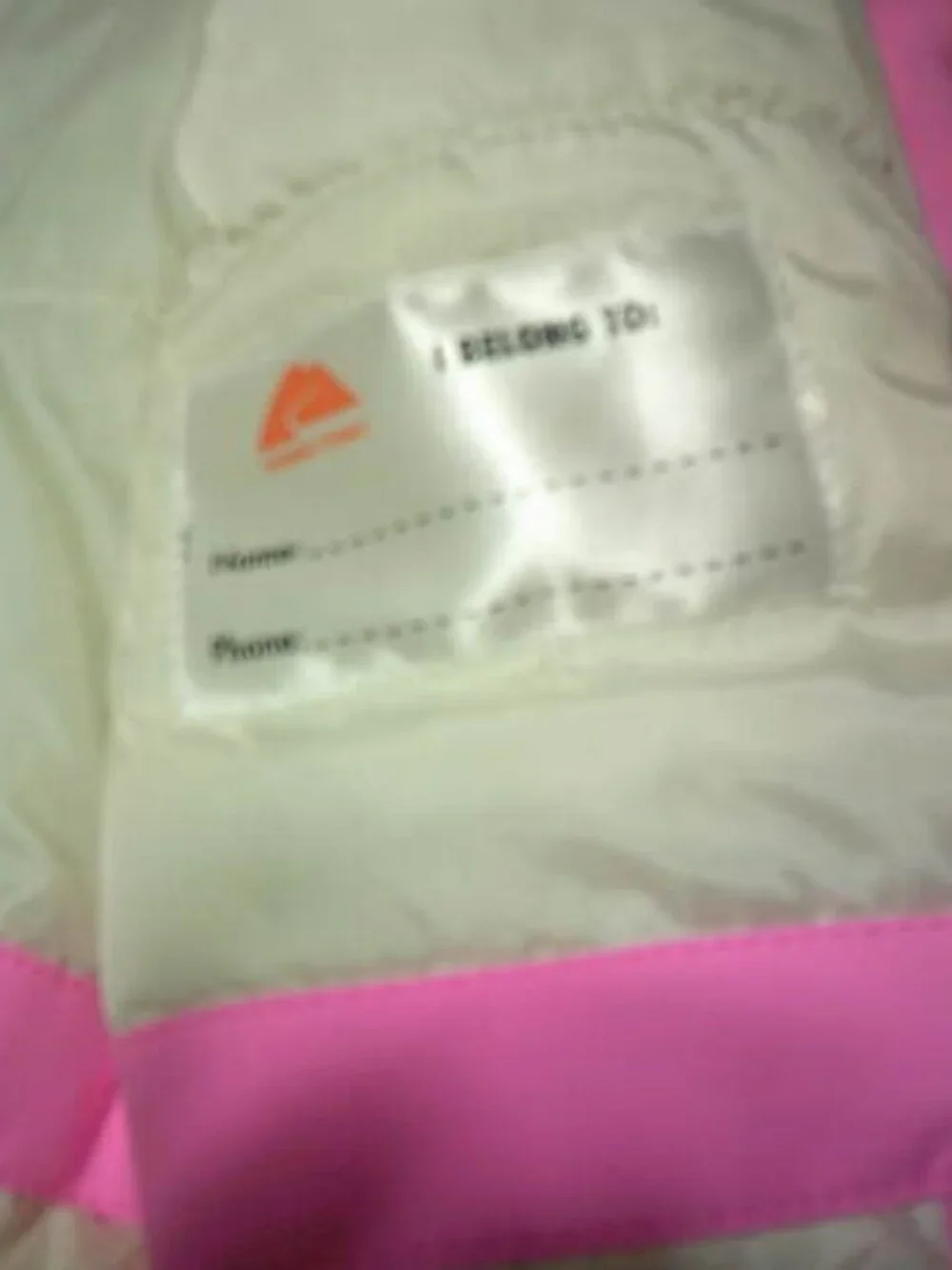 NEW OZARK TRAIL GIRLS SZ M 7/8 PINK SKI JACKET FULL ZIP 3 POCKETS WATER WIND RES